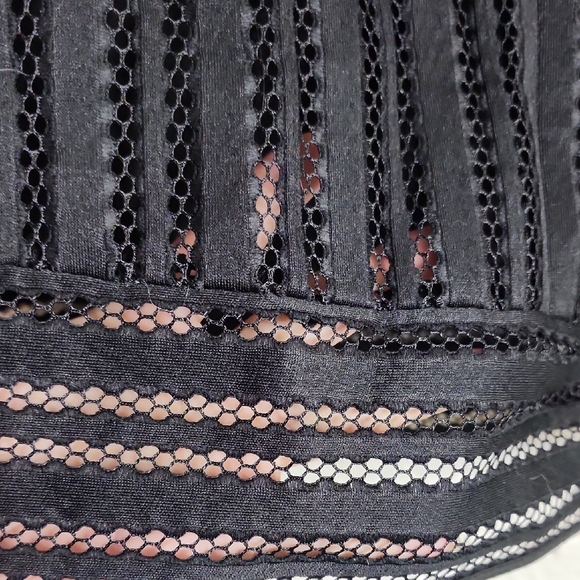 J. Crew Black A-Line Lace Skirt - Picture 4 of 4